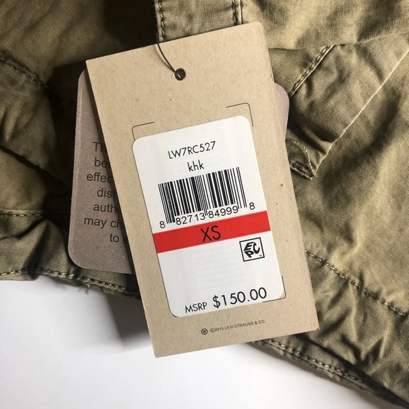 LEVI'S Utility Zip Front Jacket - Picture 7 of 7